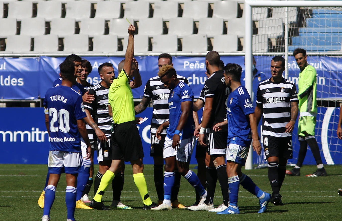 Los azules empataron ante el Cartagena en su estreno, después de fallar muchas ocasiones