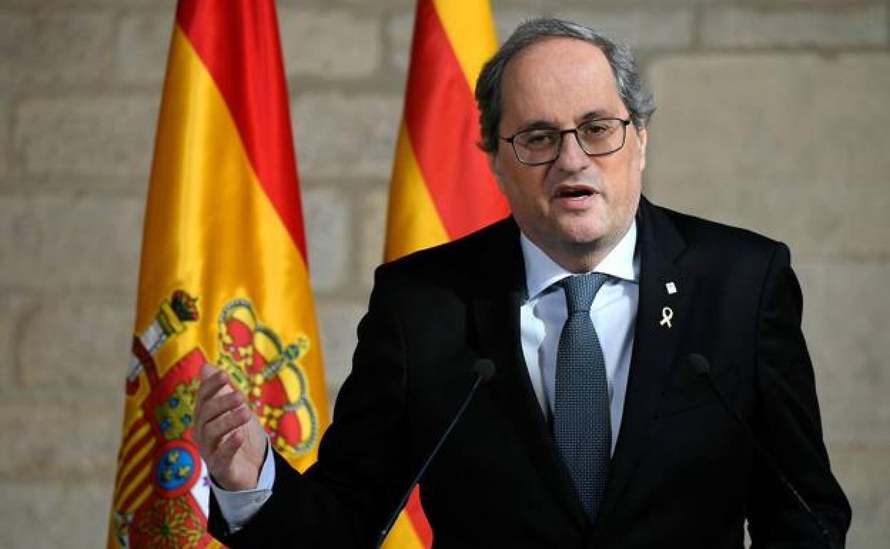 El independentismo, incapaz de pactar una respuesta a la inhabilitación de Torra