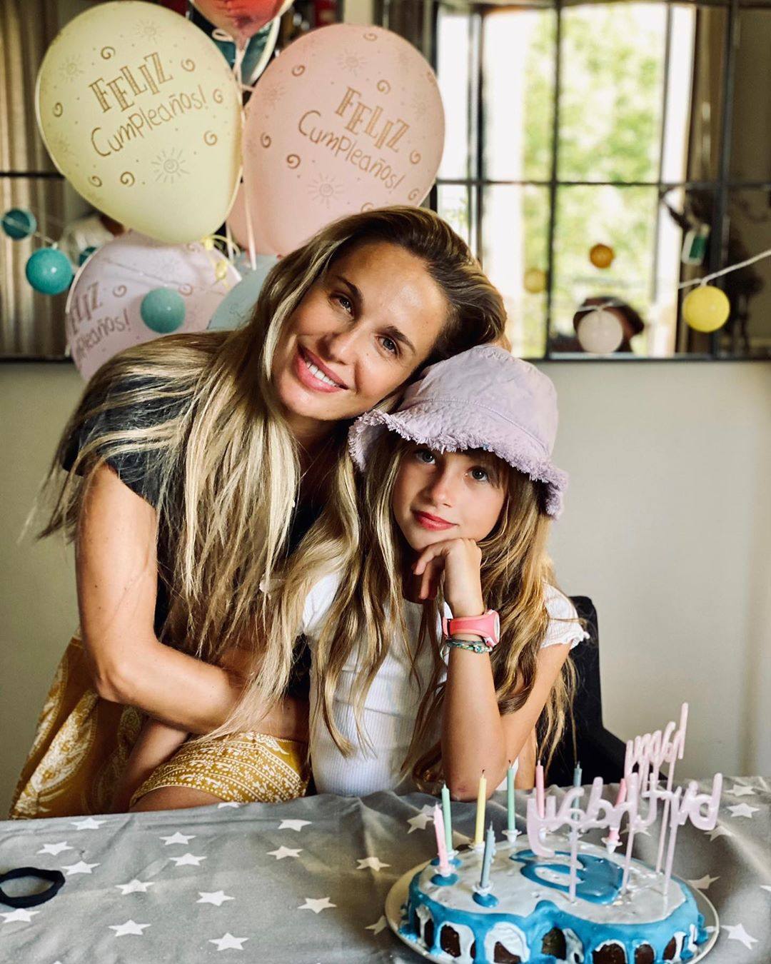 Carola Baleztena celebra el cumpleaños de una de sus hijas, Bruna.