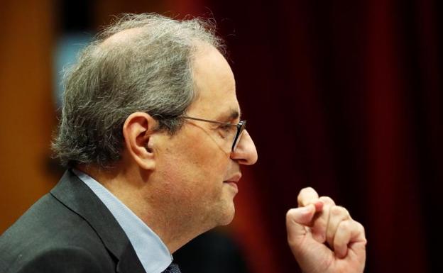 Quim Torra, presidente de la Generalitat