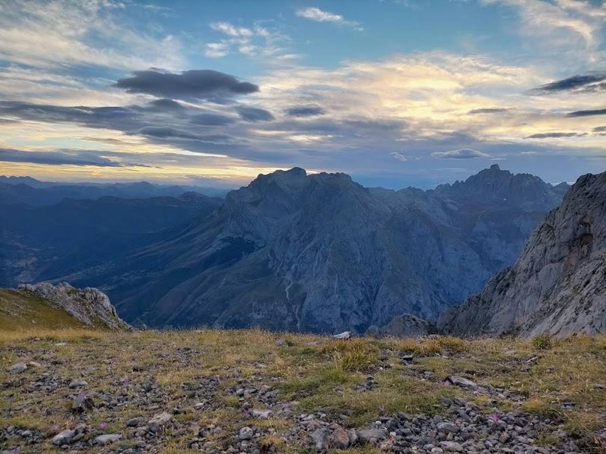 Vistas a Peña Santa de Castilla desde el refugio de Collado Jermoso. Foto: Diego Argüelles