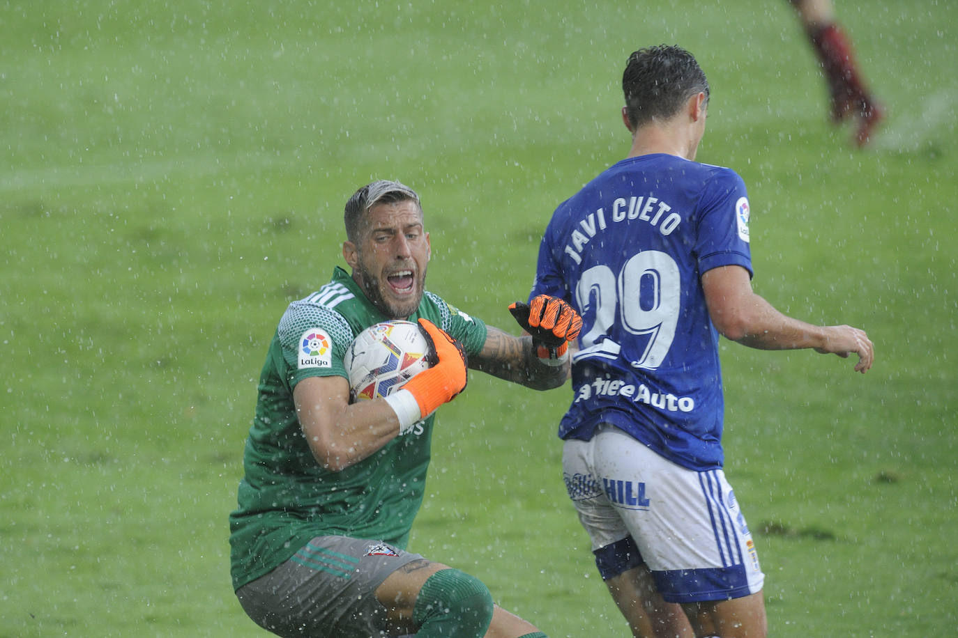 Fotos: Mirandés 1-1 Real Oviedo, en imágenes