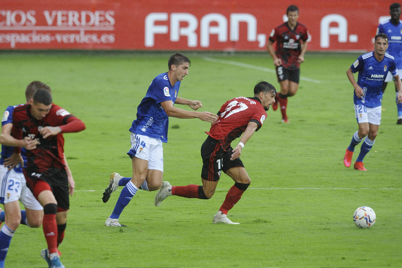 Fotos: Mirandés 1-1 Real Oviedo, en imágenes