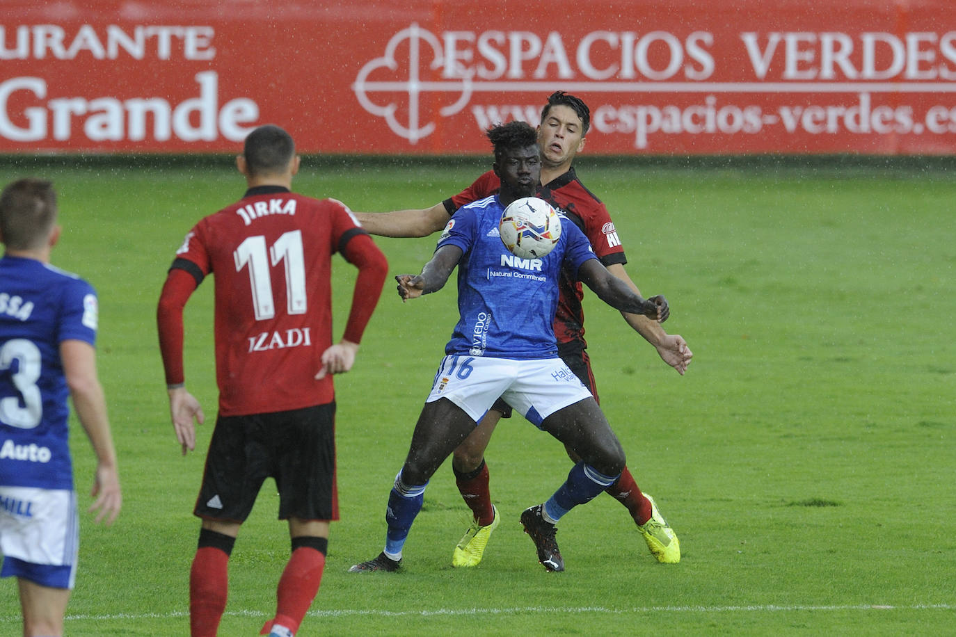 Fotos: Mirandés 1-1 Real Oviedo, en imágenes