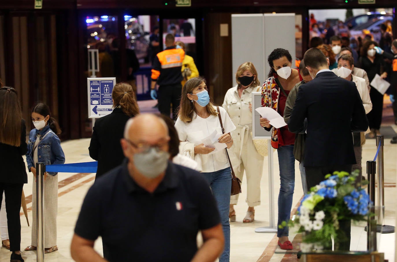 Hizo de la noche previa al día grande de San Mateo todo un espectáculo.