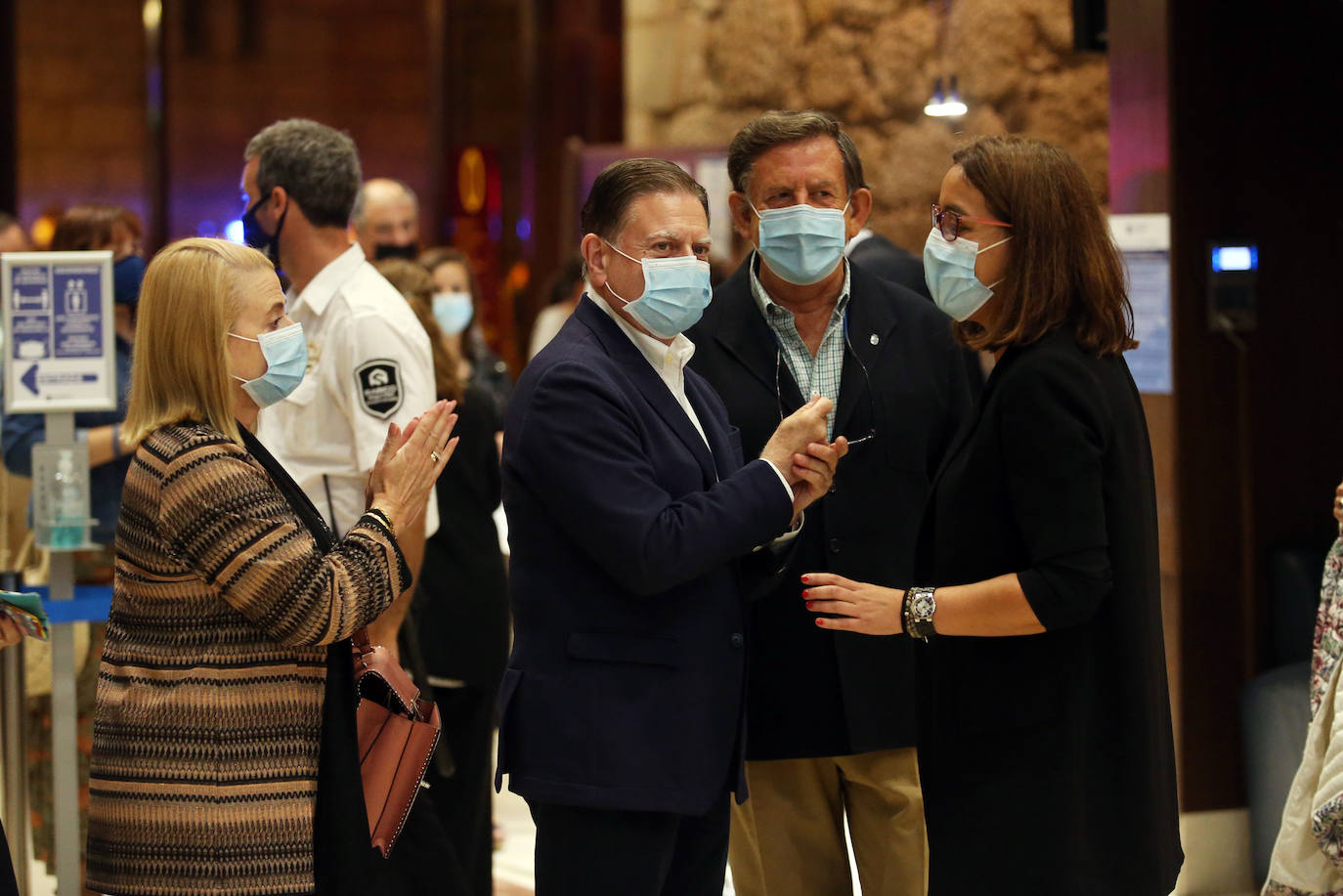 Hizo de la noche previa al día grande de San Mateo todo un espectáculo.