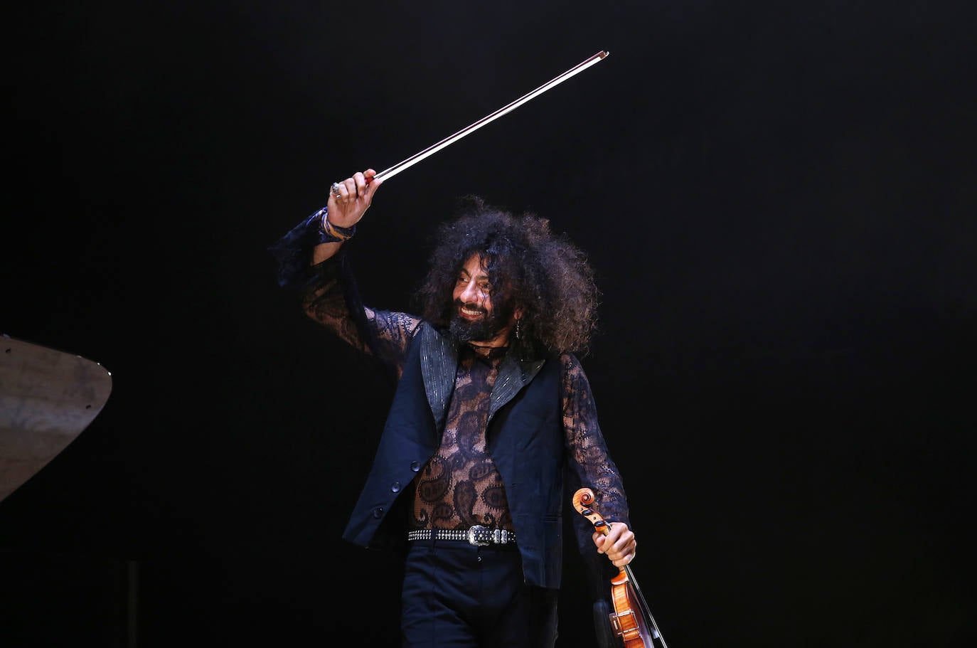 Hizo de la noche previa al día grande de San Mateo todo un espectáculo.