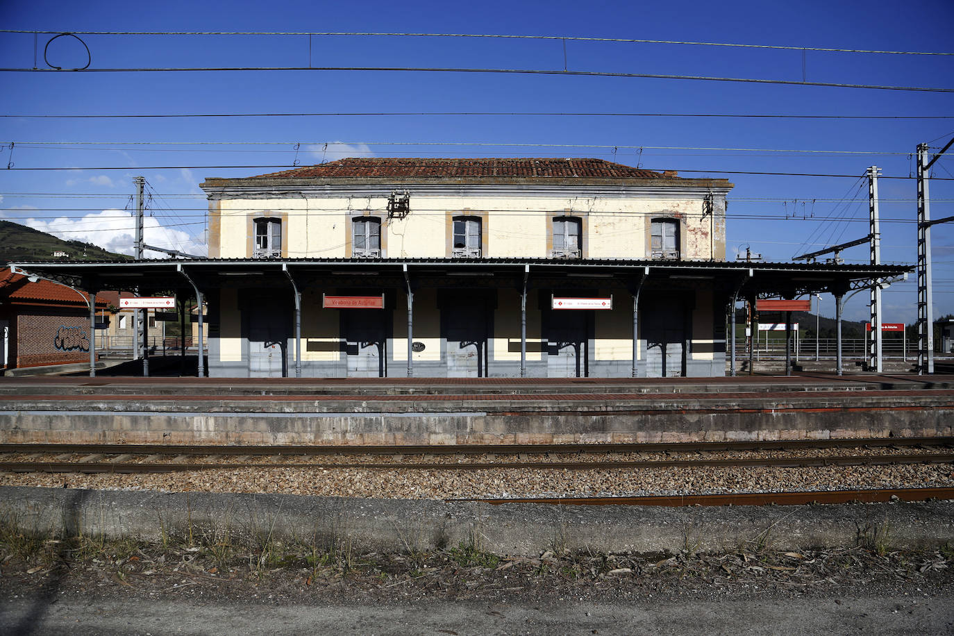 Estación de Villabona.