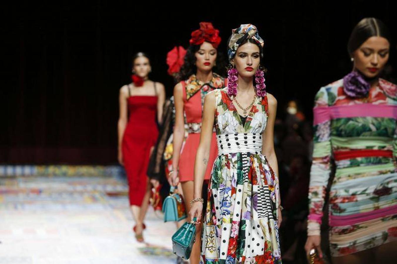 Fotos: Dolce&amp;Gabbana y su patchwork de azulejos sicilianos