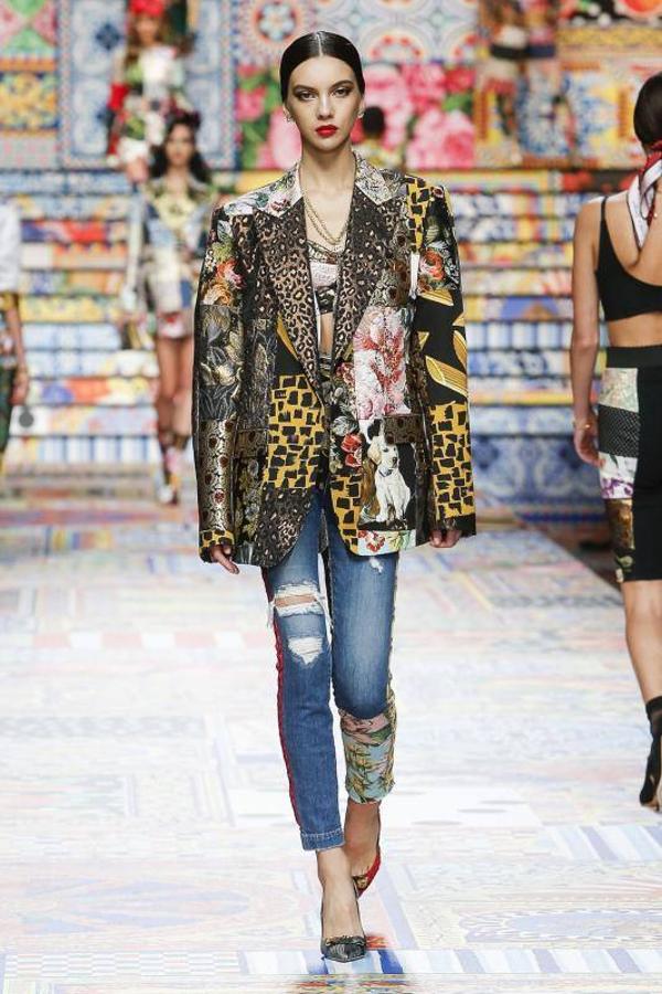 Fotos: Dolce&amp;Gabbana y su patchwork de azulejos sicilianos