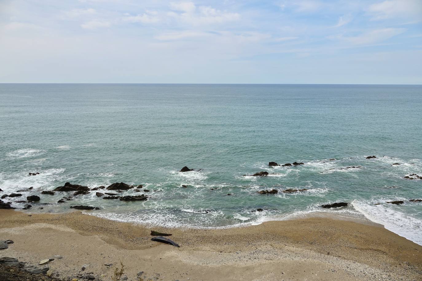 Personal del Principado ha descendido este lunes a la playa del Arra (Ribadesella) para analizar los restos del cetáceo que apareció varado en el arenal asturiano. Se trata de un rorcual norteño de 7,8 metros de longitud y dos toneladas de peso, una especie poco común en esta zona y, hasta la fecha, no hay constancia de varamientos de estos ejemplares. 