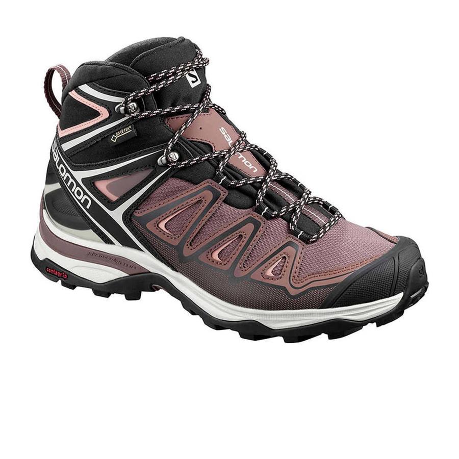 Salomon X ULTRA 3 MID GTX W: Botas perfectas para realizar senderismo técnico y para descensos difíciles. Precio: 119,99 euros.