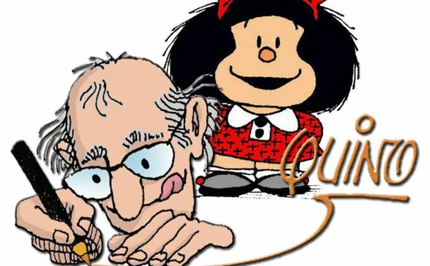 Imagen principal - Quino y Mafalda. 
