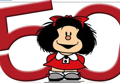 Imagen secundaria 1 - Quino y Mafalda. 