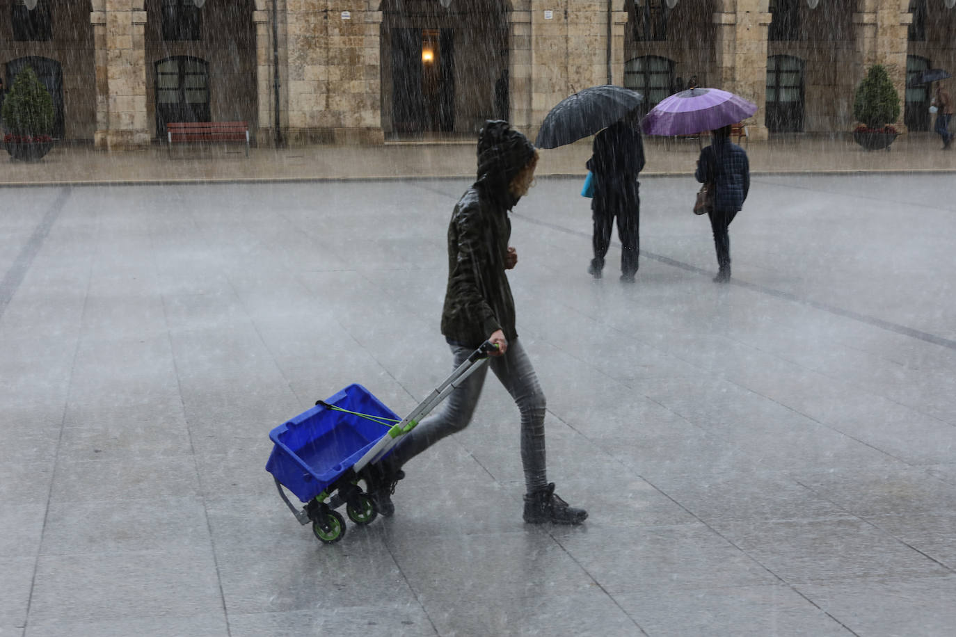 Asturias, en aviso por lluvia, viento y oleaje