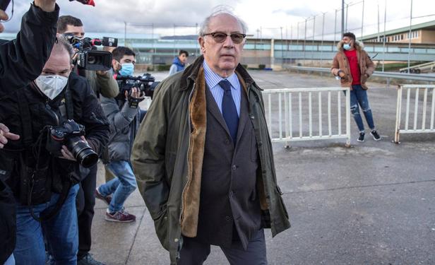 Rodrigo Rato, a su salida de Soto del Real