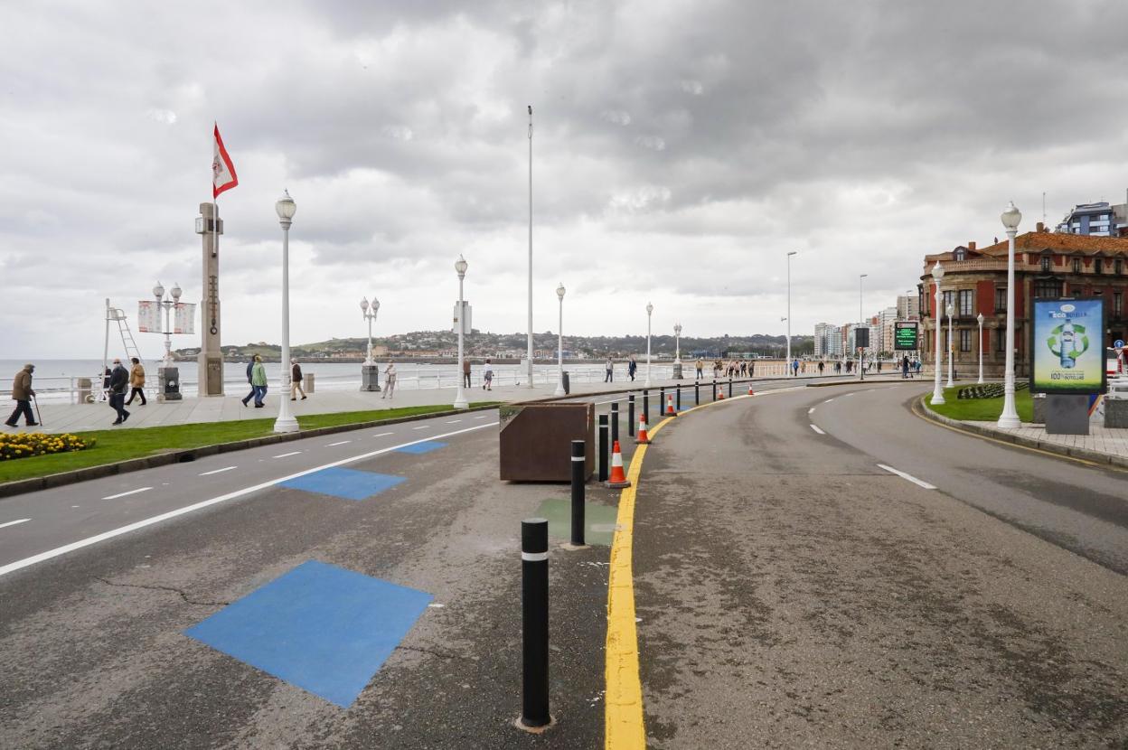 El 'cascayu' a la altura de la Escalerona. 