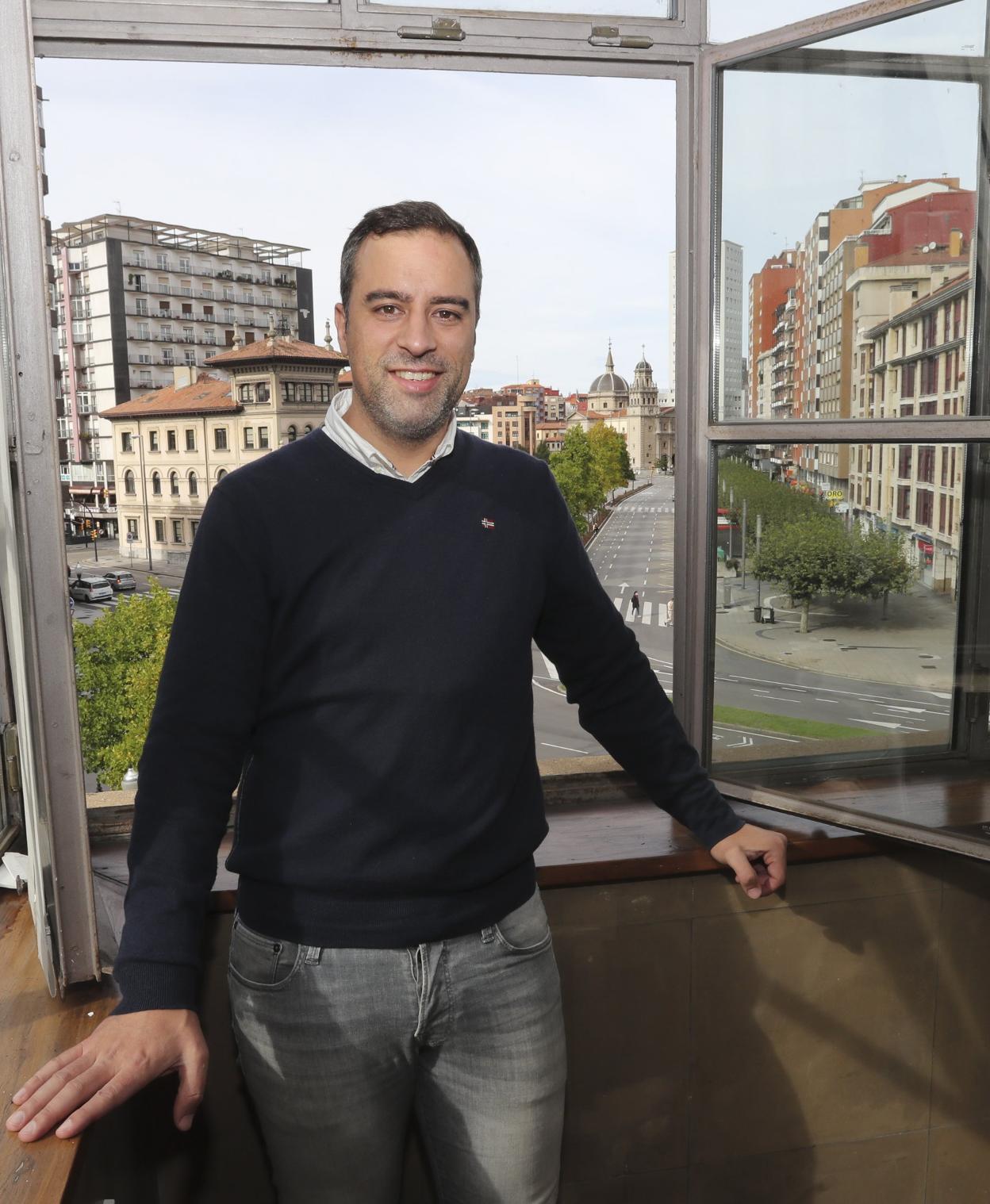 Olmo Ron, en su despacho de la Casa Rosada. 