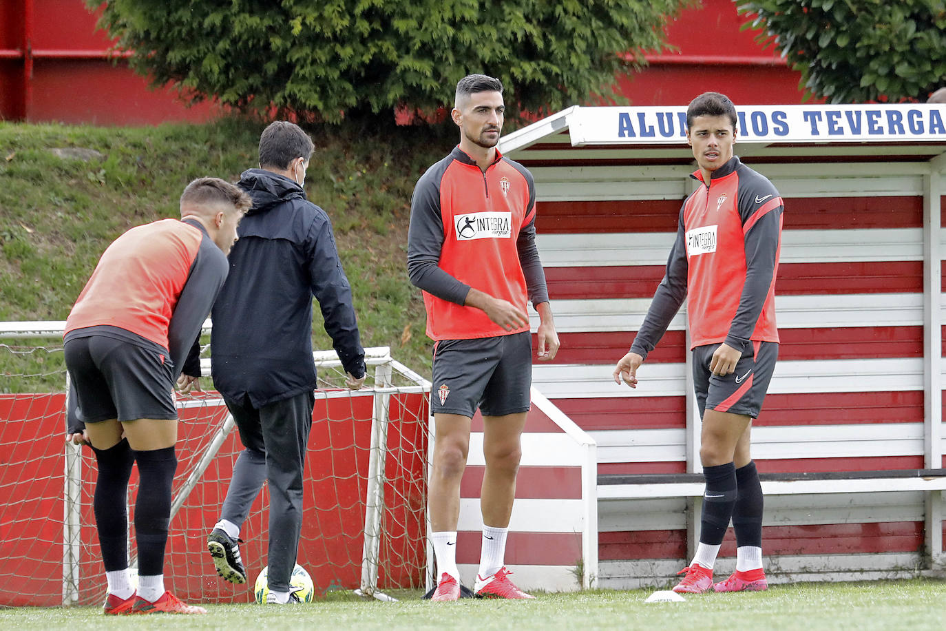 Fotos: Entrenamiento del Sporting (10/10/2020)