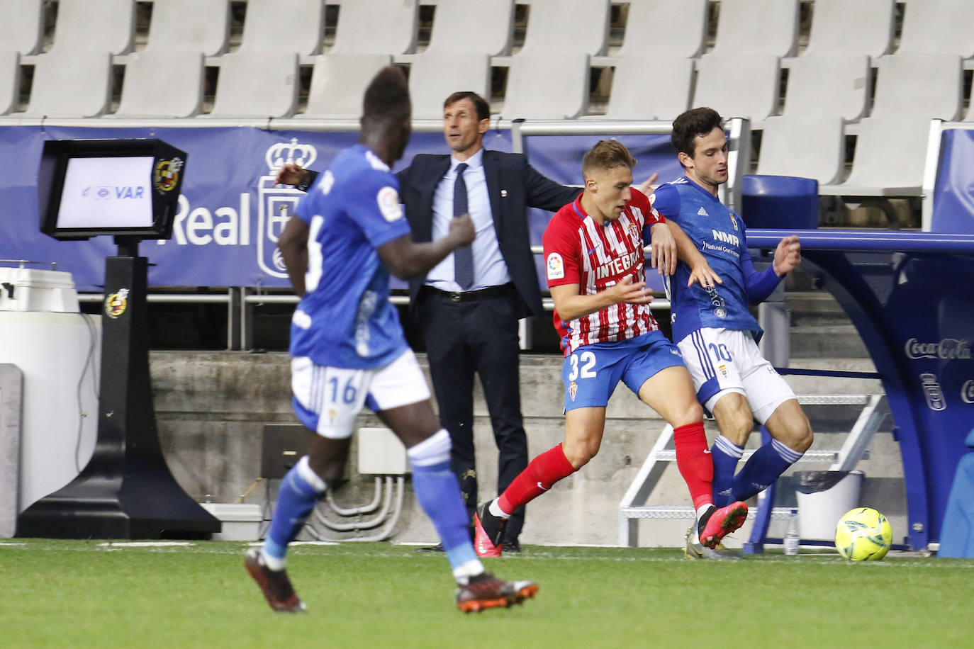 Fotos: Las mejores imágenes del derbi asturiano. Oviedo - Sporting