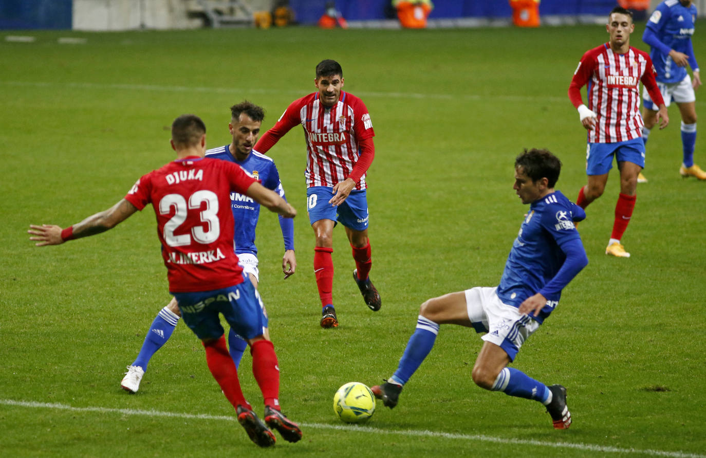 Fotos: Las mejores imágenes del derbi asturiano. Oviedo - Sporting