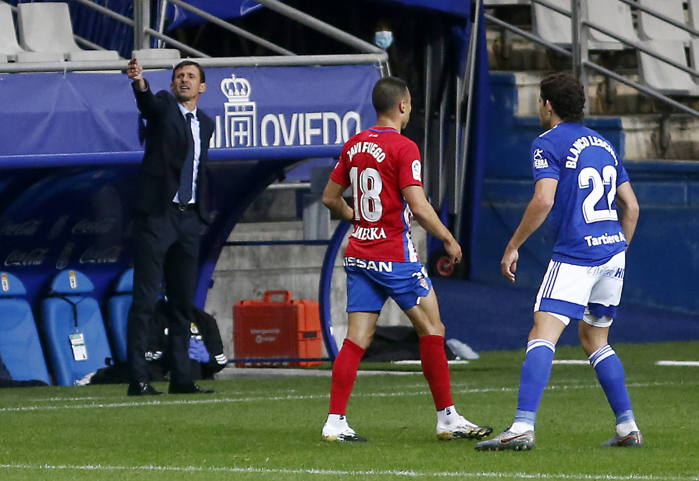 Fotos: Las mejores imágenes del derbi asturiano. Oviedo - Sporting