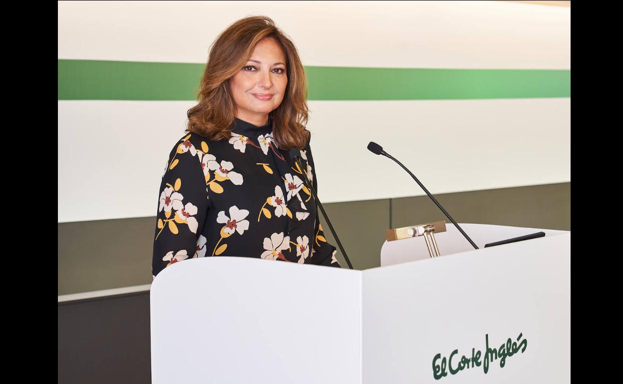 La presidenta de El Corte Inglés, Marta Álvarez Guil. 