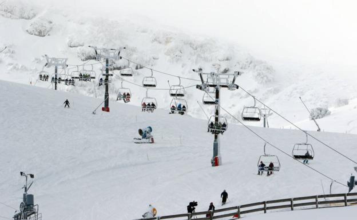 Estación de esquí de Valgrande-Pajares.