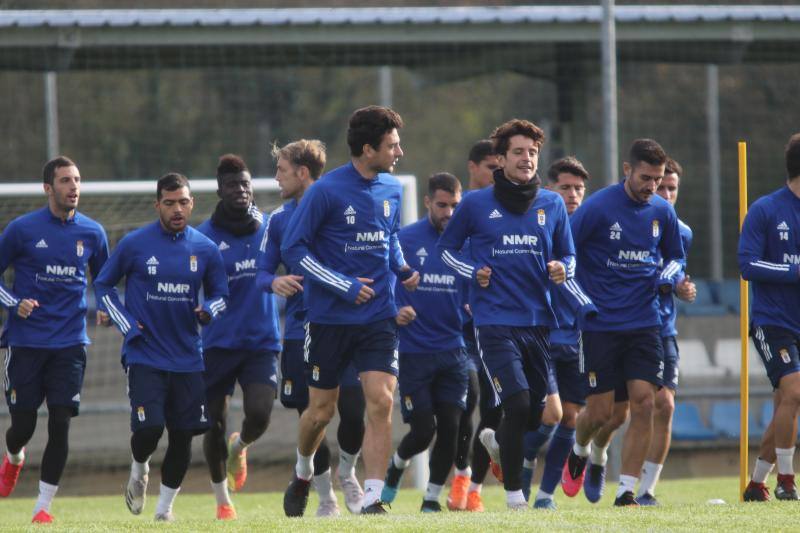 Fotos: Entrenamiento del Real Oviedo (17/10/2020)