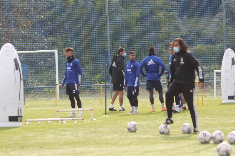 Fotos: Entrenamiento del Real Oviedo (17/10/2020)