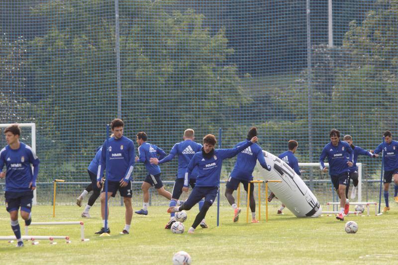 Fotos: Entrenamiento del Real Oviedo (17/10/2020)