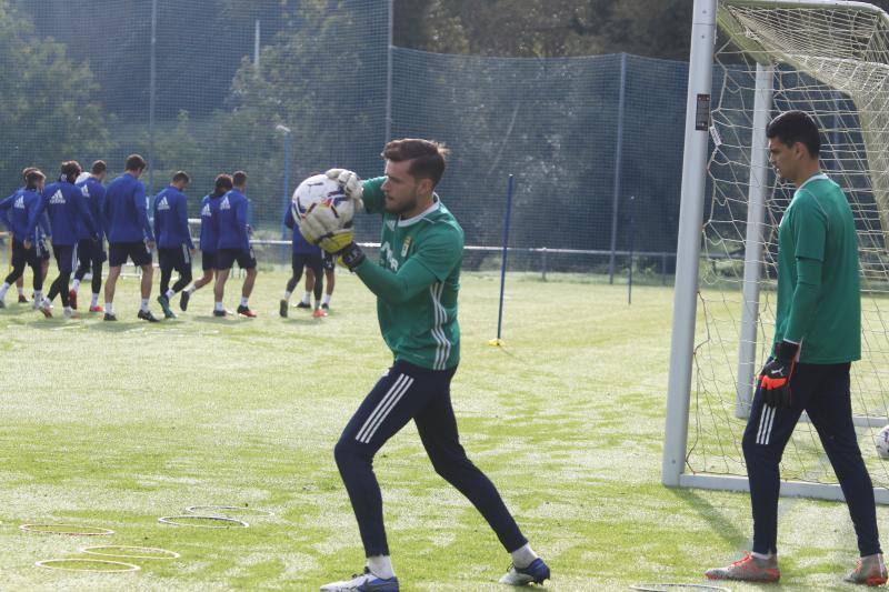 Fotos: Entrenamiento del Real Oviedo (17/10/2020)