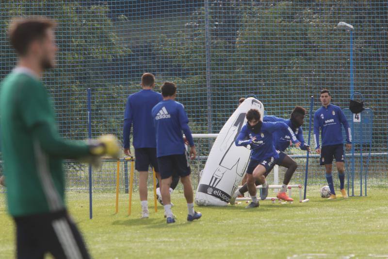 Fotos: Entrenamiento del Real Oviedo (17/10/2020)