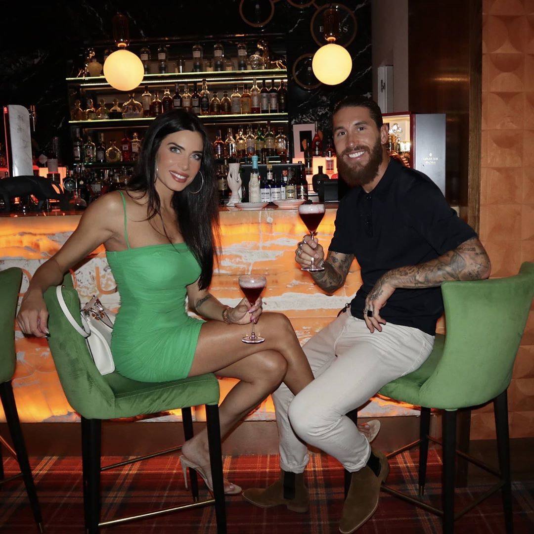 Pilar Rubio y Sergio Ramos salieron a cenar para celebrar su aniversario de bodas.