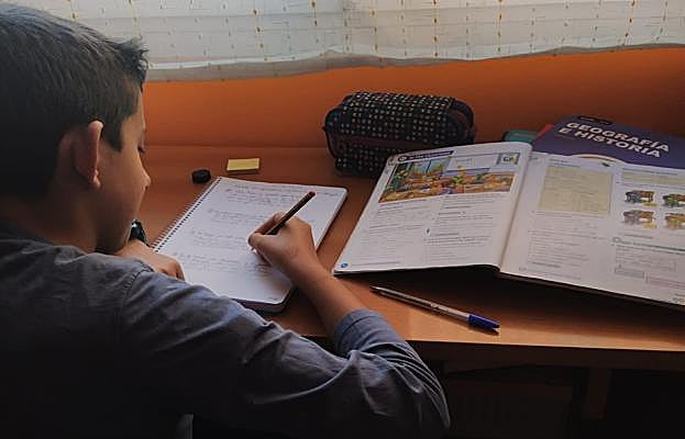 Estudiar en casa por miedo a la covid