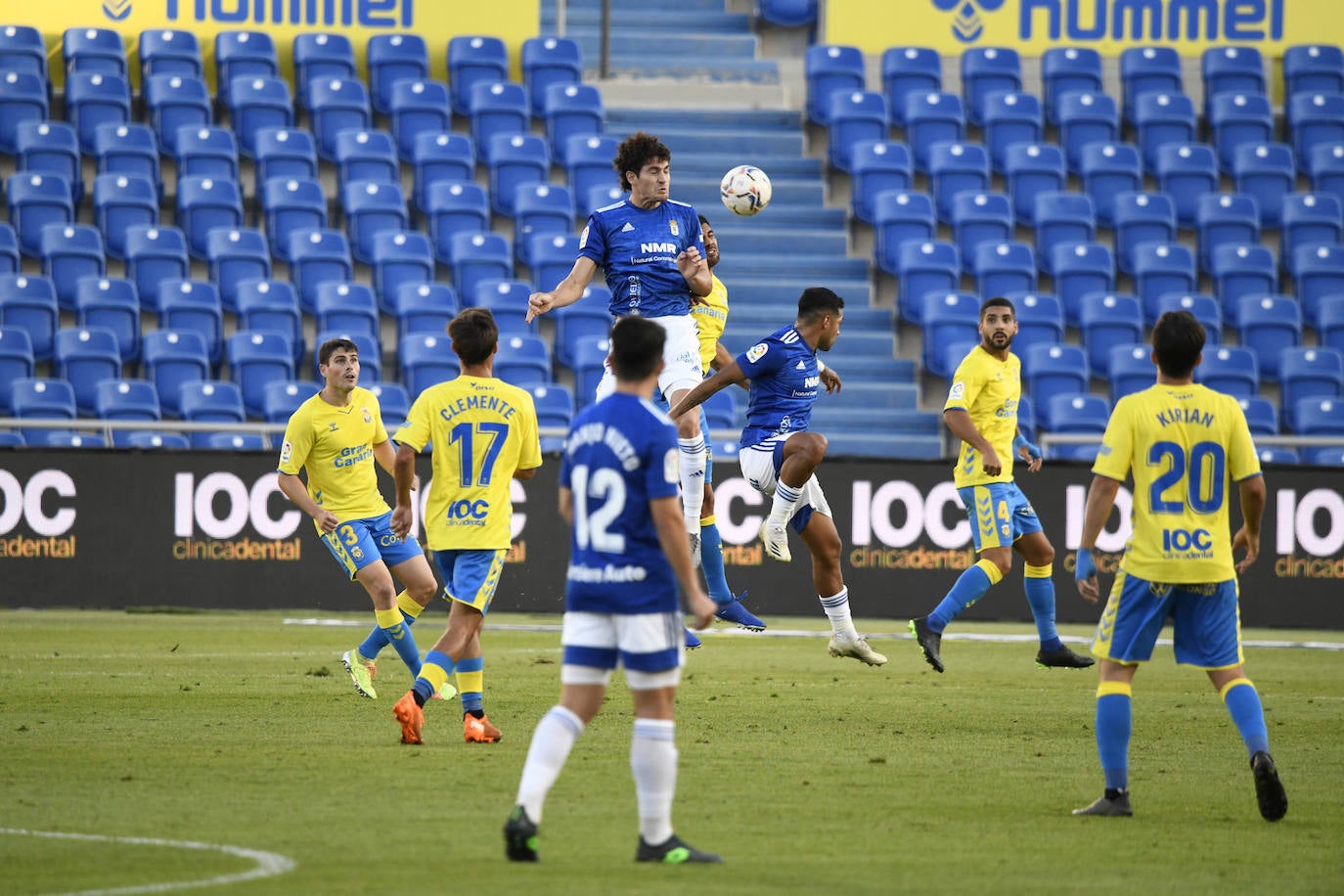 Jugadas del partido disputado este sábado en tierras canarias entre Las Palmas y el Real Oviedo. 