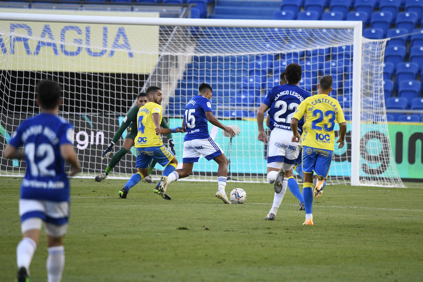 Jugadas del partido disputado este sábado en tierras canarias entre Las Palmas y el Real Oviedo. 