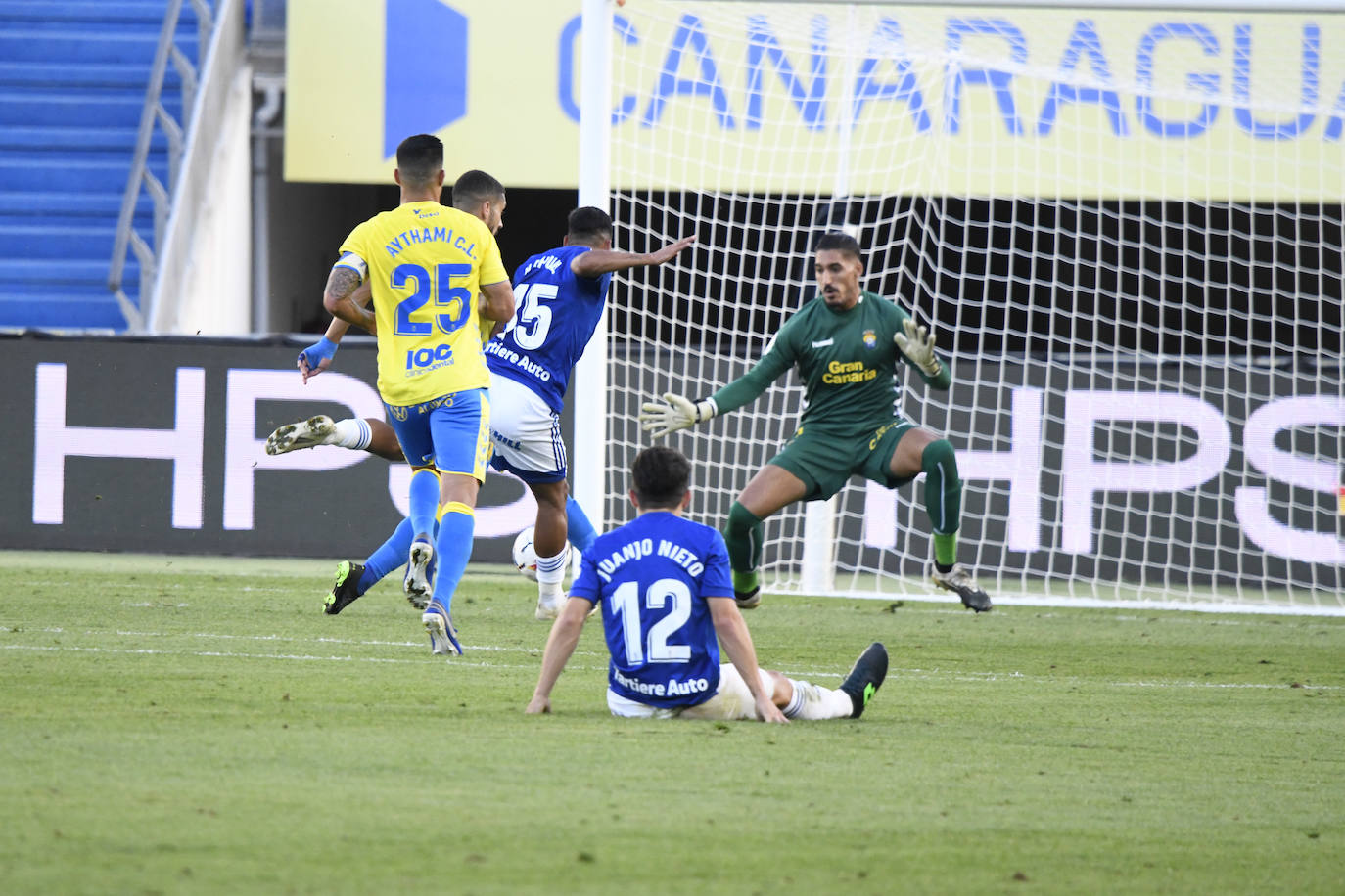 Jugadas del partido disputado este sábado en tierras canarias entre Las Palmas y el Real Oviedo. 