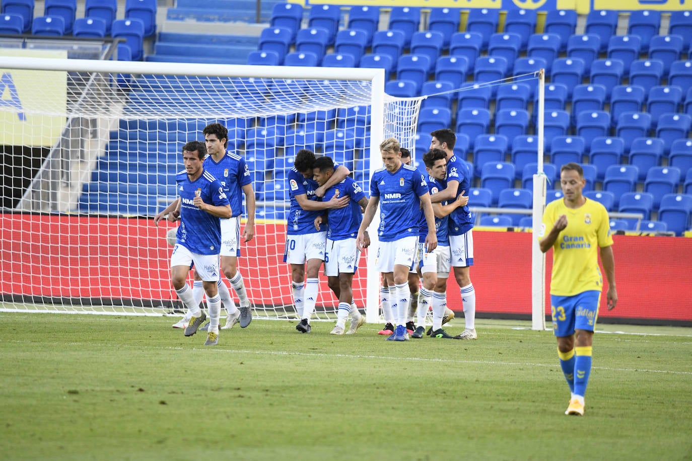 Jugadas del partido disputado este sábado en tierras canarias entre Las Palmas y el Real Oviedo. 