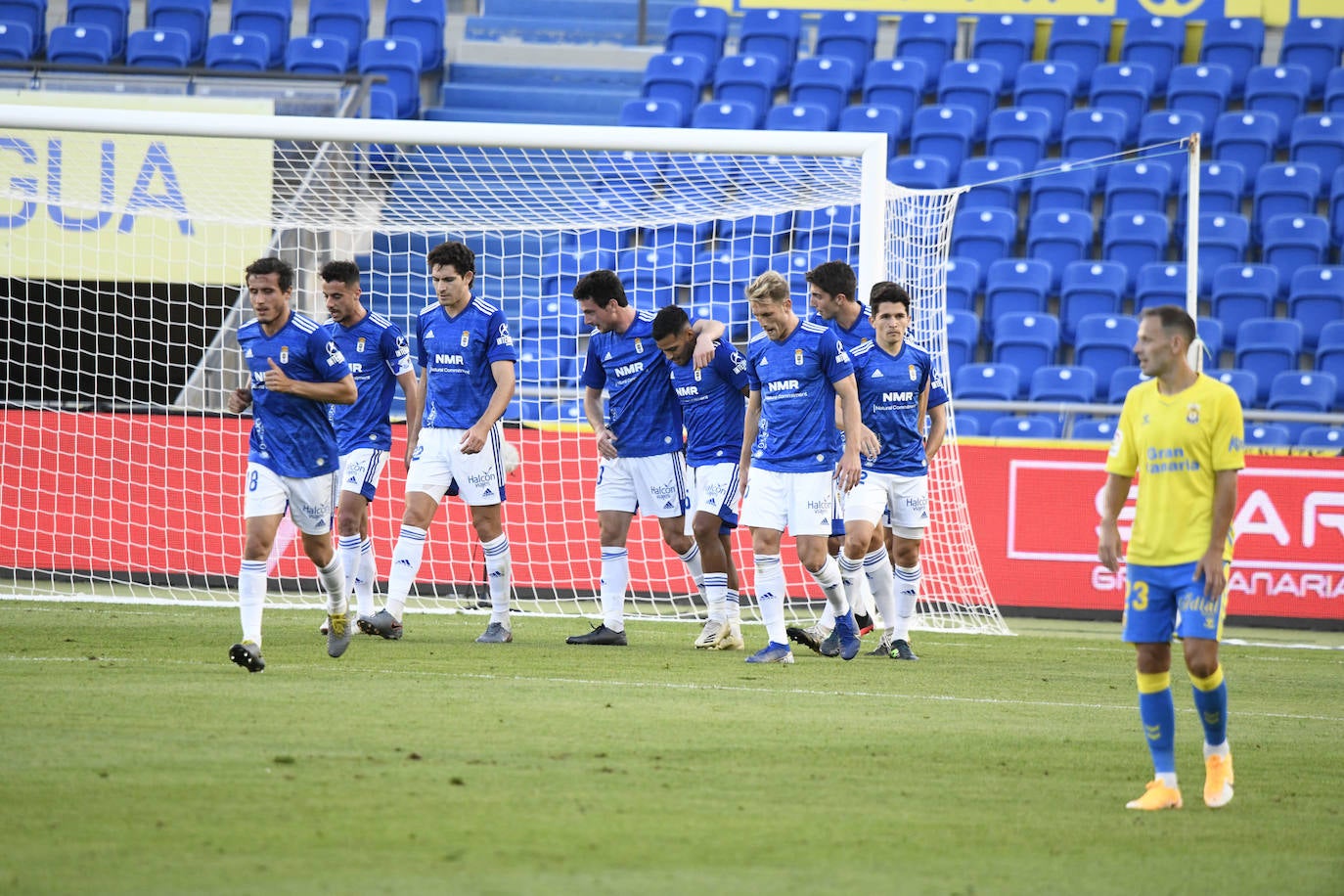 Jugadas del partido disputado este sábado en tierras canarias entre Las Palmas y el Real Oviedo. 