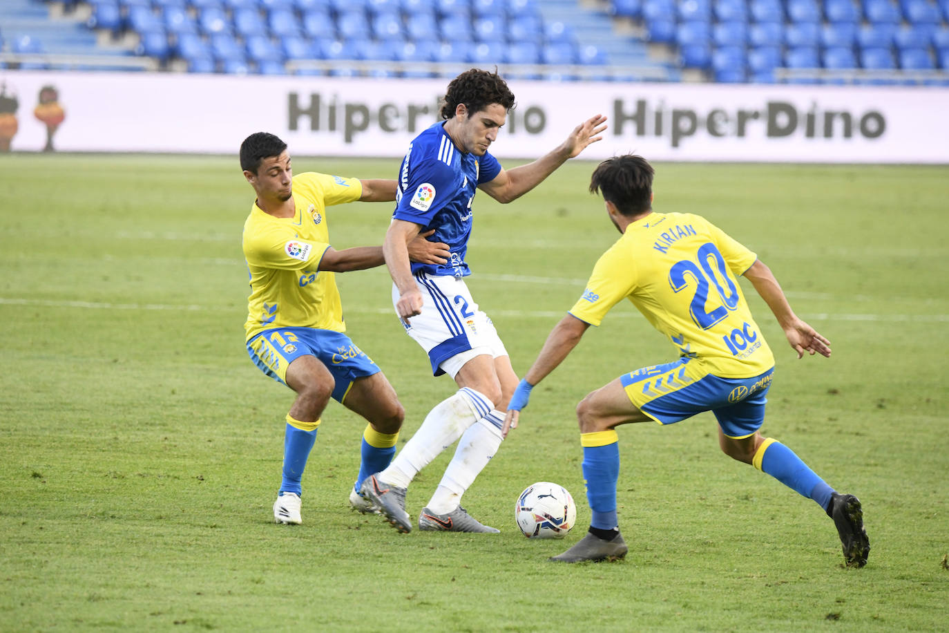 Jugadas del partido disputado este sábado en tierras canarias entre Las Palmas y el Real Oviedo. 