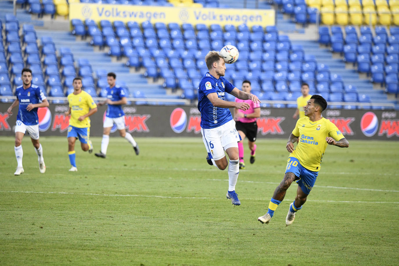 Jugadas del partido disputado este sábado en tierras canarias entre Las Palmas y el Real Oviedo. 