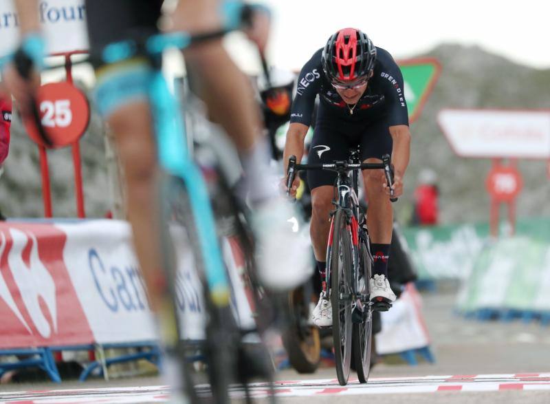 Segunda jornada de la Vuelta Ciclista en tierras asturianas, que transcurrió entre Pola de Laviana y L'Angliru.