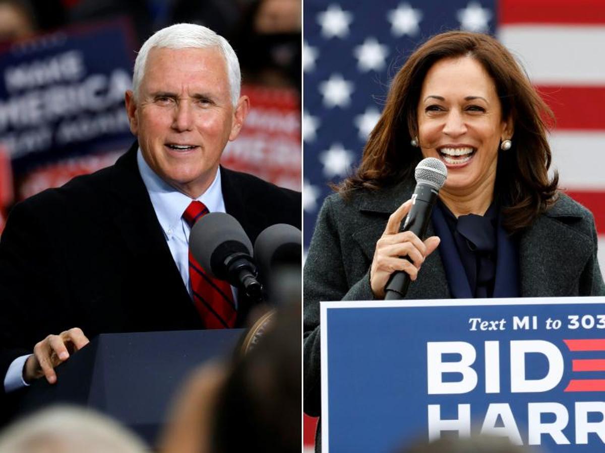 La lucha por la Vicepresidencia: Mike Pence (Partido Republicano) contra Kamala Harris (Partido Demócrata)