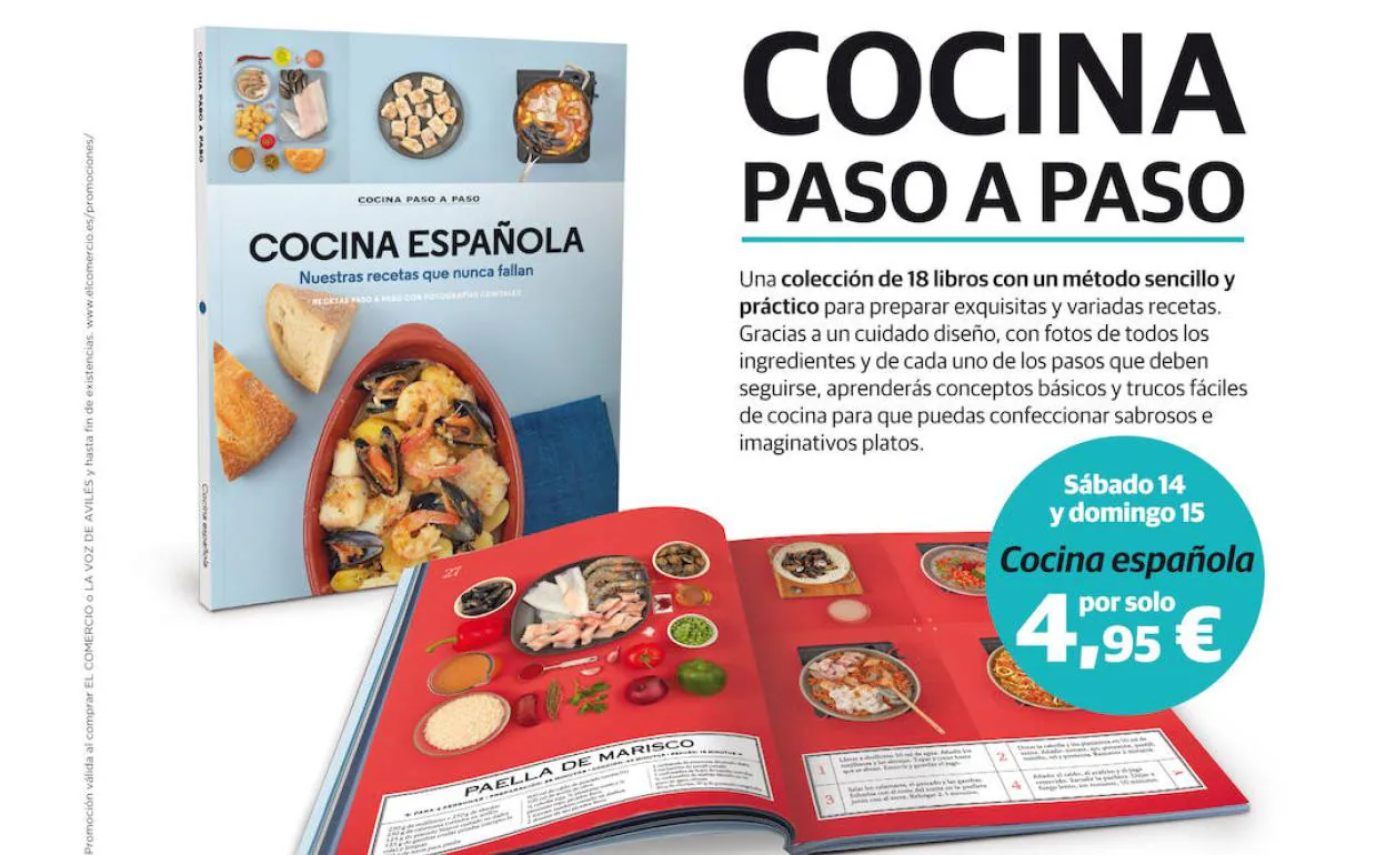Cocina paso a paso', una colección para descubrir nuevas y originales  recetas | El Comercio: Diario de Asturias