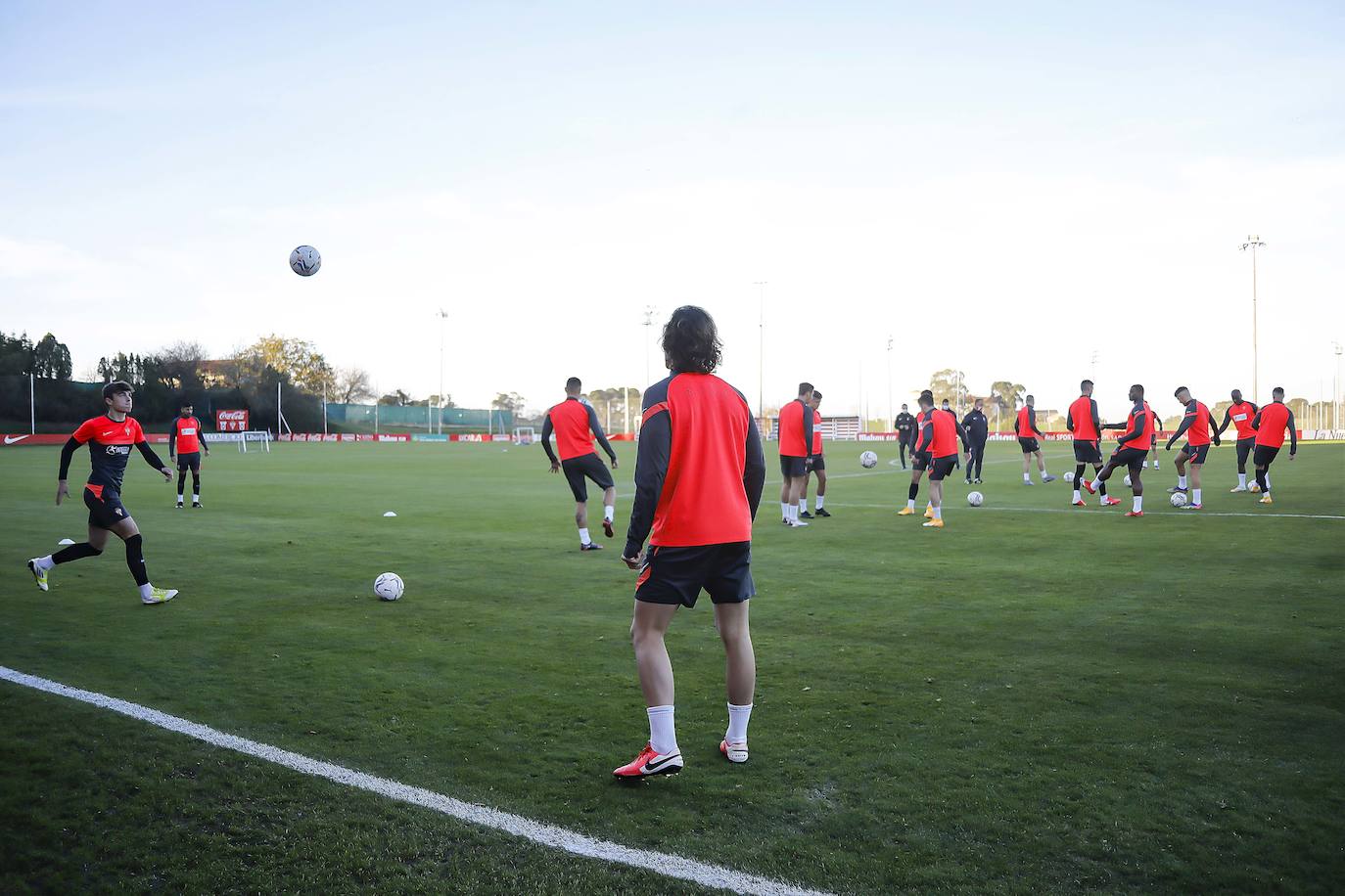 Fotos: Entrenamiento del Sporting del viernes 13-11-20