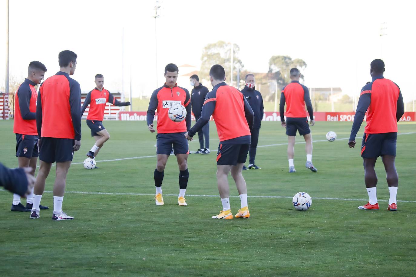 Fotos: Entrenamiento del Sporting del viernes 13-11-20