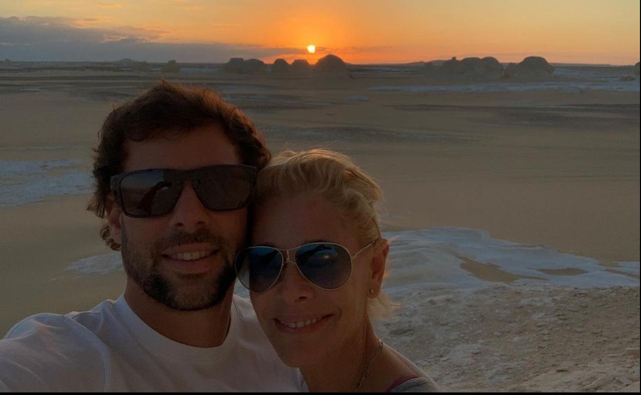 Belén Rueda y Javier Artime llevan un año juntos. 