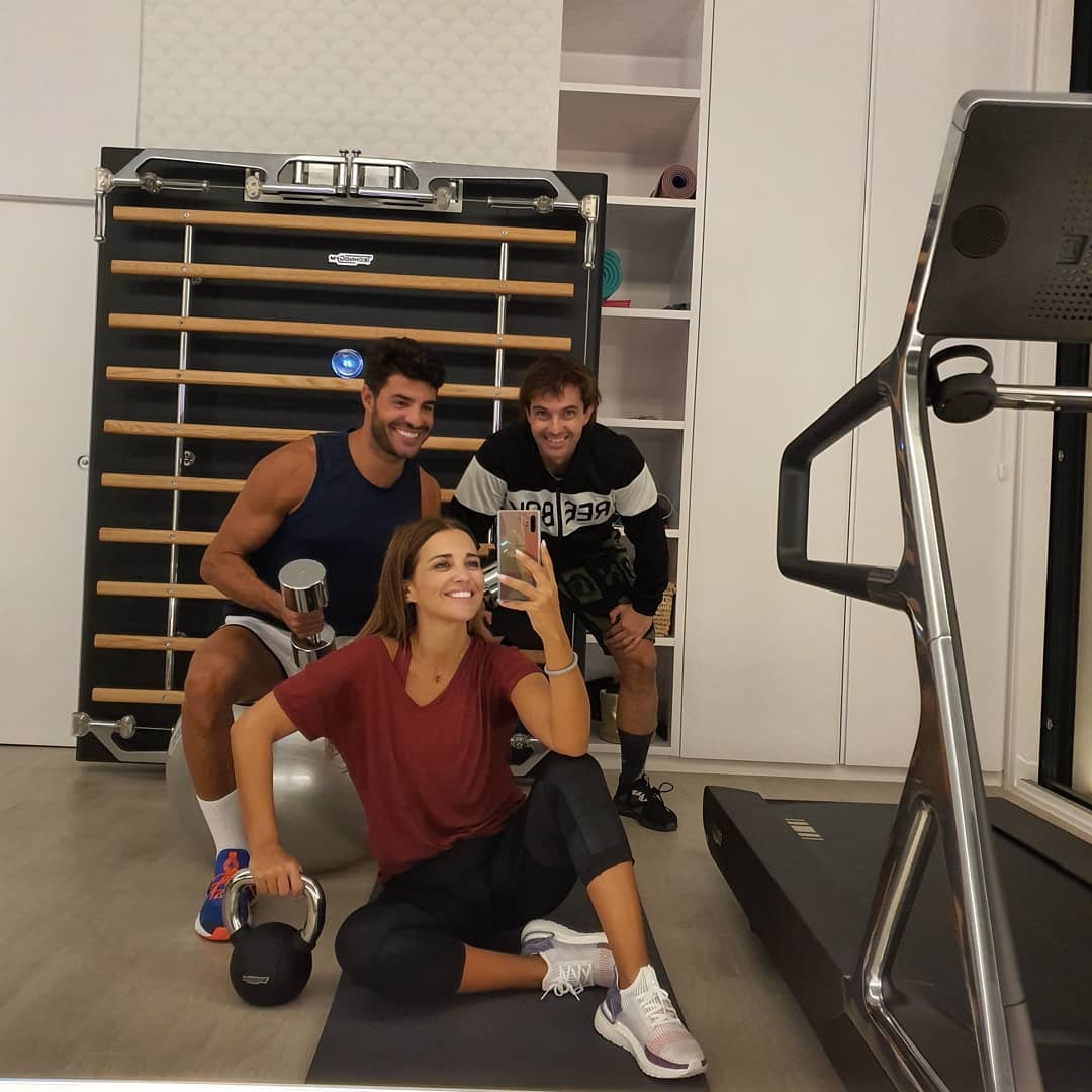 Miguel se unió a los entrenamientos de Paula tras mudarse a Madrid. 