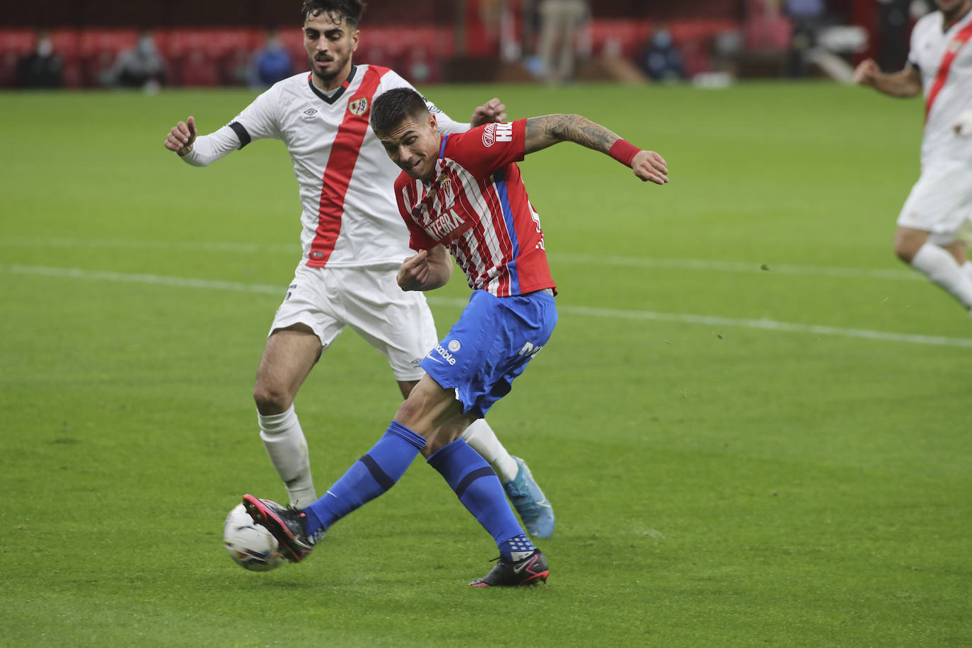 Fotos: Las mejores jugadas del Sporting - Rayo Vallecano